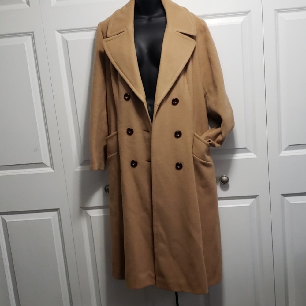 Oversized Wool trench coat